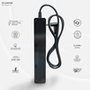 Filtro de Linha DPS IClamper, 5 Conexões, Preto - 23459