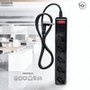 Filtro de Linha DPS IClamper, 5 Conexões, Preto - 23459