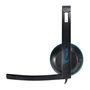 Headset Gamer PCYes Hawk com Microfone Azul 21834