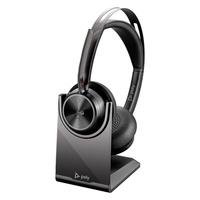 Fone de Ouvido Sem Fio Poly VFocus2-M, Bluetooth, Preto - 77Y90AA
