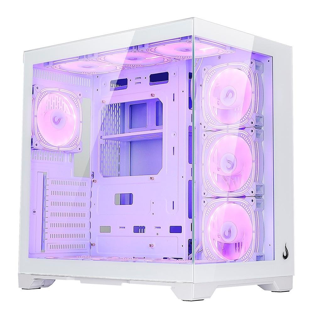 Gabinete Gamer Rise Mode Galaxy Glass | KaBuM!