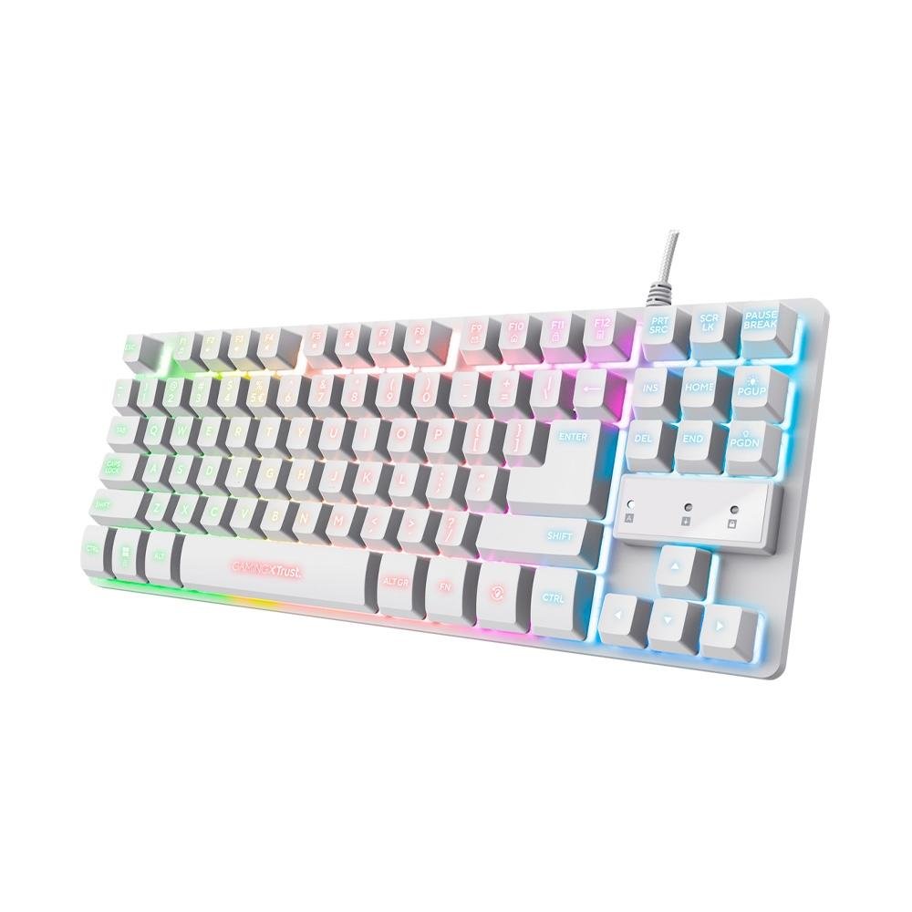 Teclado Gamer Trust GXT 833w Thado| KaBuM!