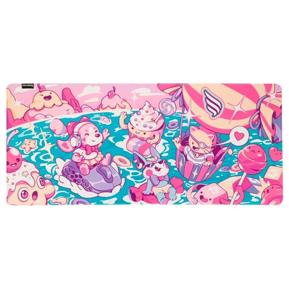 Mousepad Gamer Festa Candy | KaBuM!