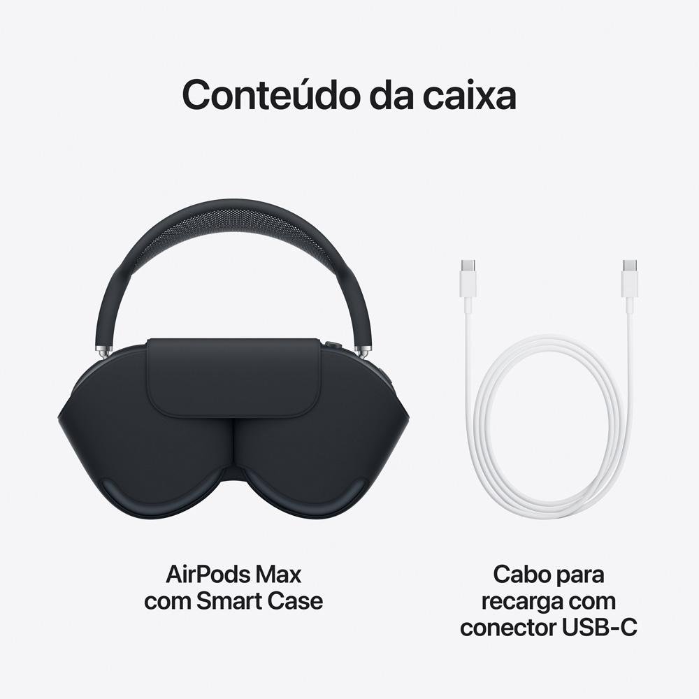 Airpods max type C 正規品 AirPods Max Apple Laranja | KaBuM!