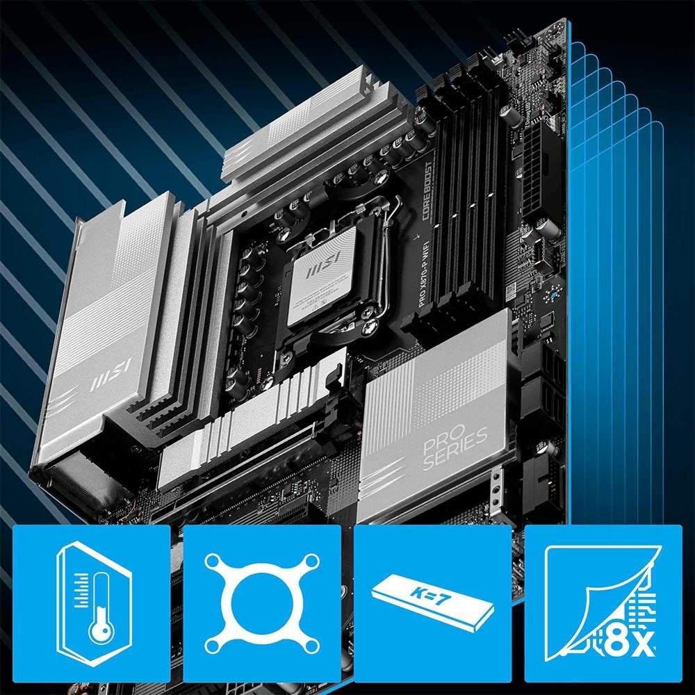 Placa Mãe MSI PRO X870-P WiFi | KaBuM!
