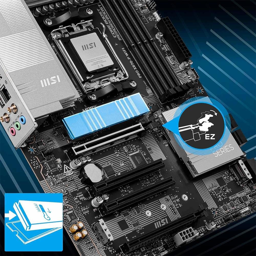 Placa Mãe MSI PRO X870-P WiFi | KaBuM!