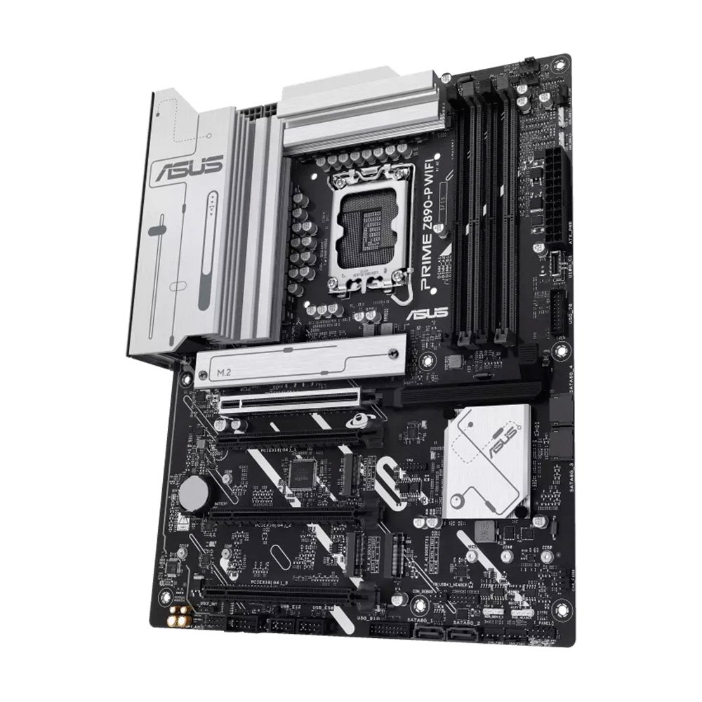 Placa-Mãe ASUS Prime Z890-P WIFI, Intel, ATX, DDR5, Wi-Fi, Preto - 90MB1I70-M0EAY0