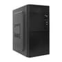 Gabinete Bluecase BG-2001, Mid tower, Com fonte 200W, 2 USB Frontal, Micro ATX e Mini ITX, com Fonte, Sem FANs, Preto - BG-2001BX