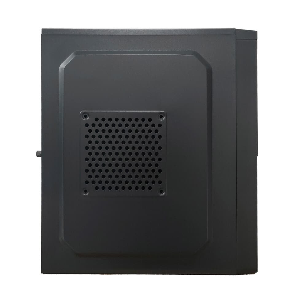 Gabinete Bluecase BG-2001, Mid tower, Com fonte 200W, 2 USB Frontal, Micro ATX e Mini ITX, com Fonte, Sem FANs, Preto - BG-2001BX