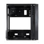 Gabinete Bluecase BG-2001, Mid tower, Com fonte 200W, 2 USB Frontal, Micro ATX e Mini ITX, com Fonte, Sem FANs, Preto - BG-2001BX