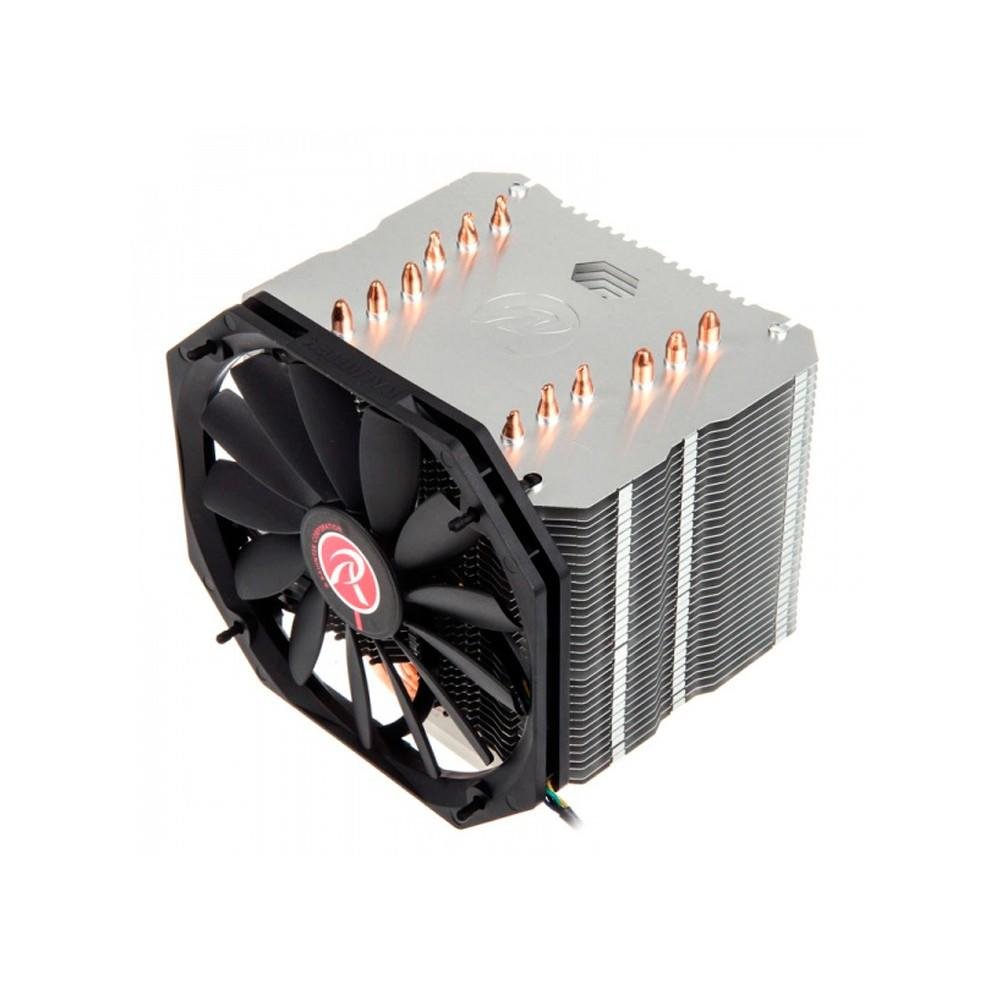 Cooler para Processador Raijintek Ereboss Black AMD/Intel 140MM - OR100011 Cooler para Processador Raijintek Ereboss Black AMD/Intel 140MM - OR100011