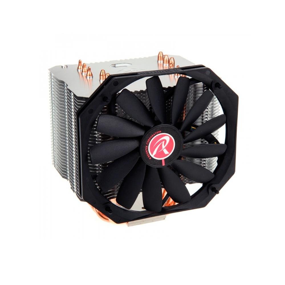Cooler para Processador Raijintek Ereboss Black AMD/Intel 140MM - OR100011 Cooler para Processador Raijintek Ereboss Black AMD/Intel 140MM - OR100011