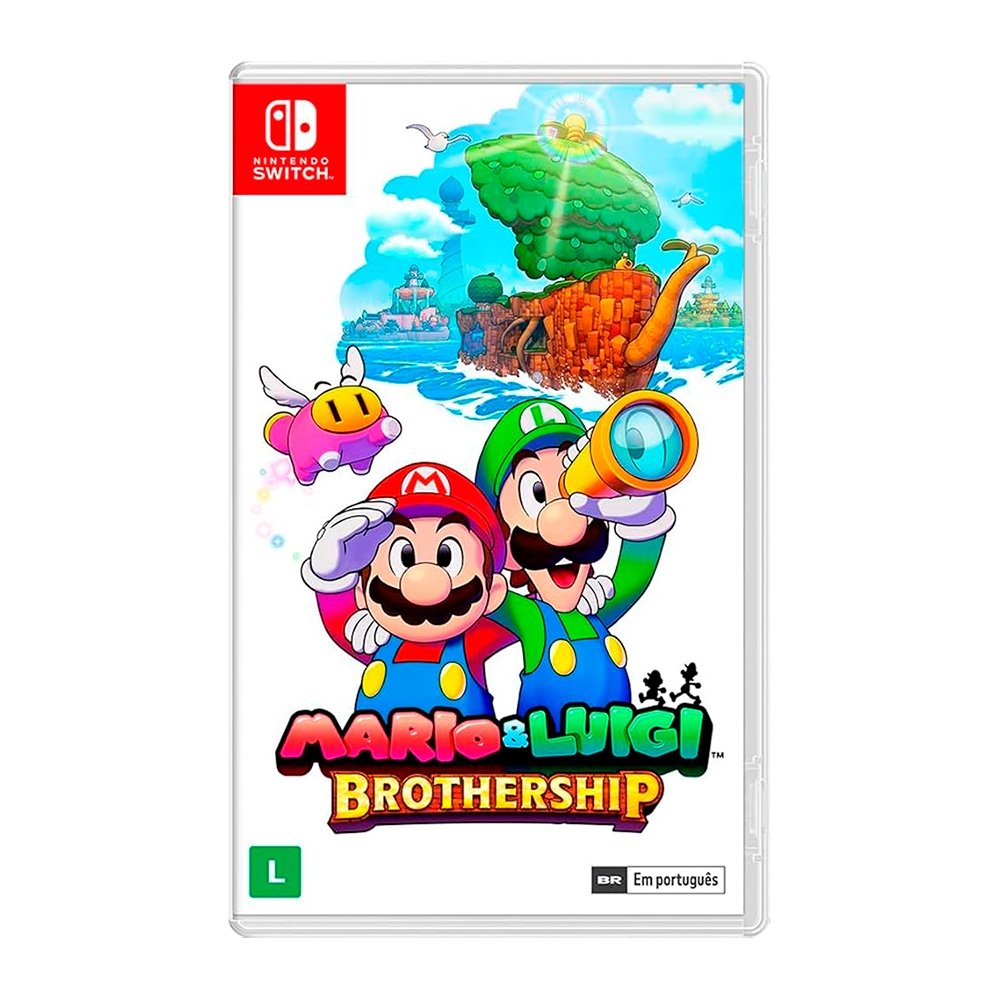 Jogo Mario & Luigi Brothership, Nintendo Switch - NT000002NSW Jogo Mario & Luigi Brothership, Nintendo Switch - NT000002NSW