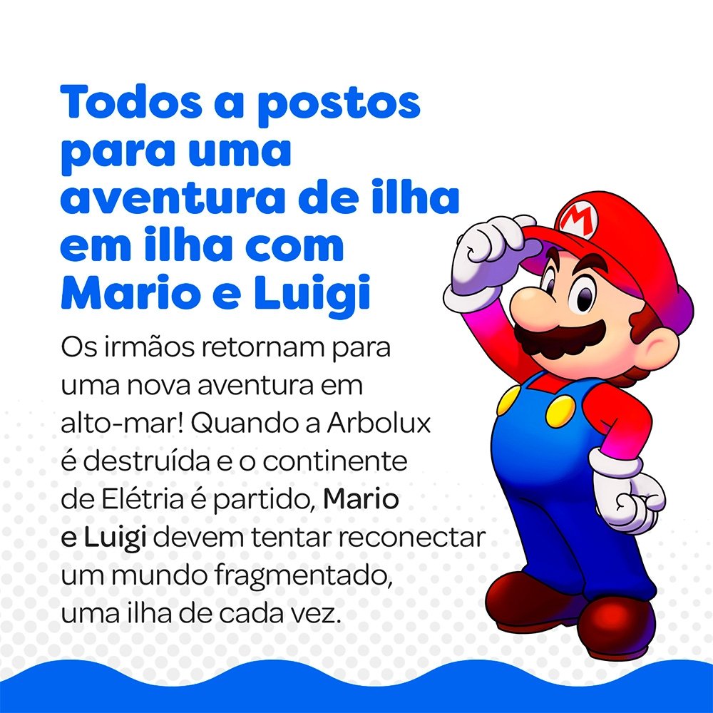 Jogo Mario & Luigi Brothership, Nintendo Switch - NT000002NSW Jogo Mario & Luigi Brothership, Nintendo Switch - NT000002NSW