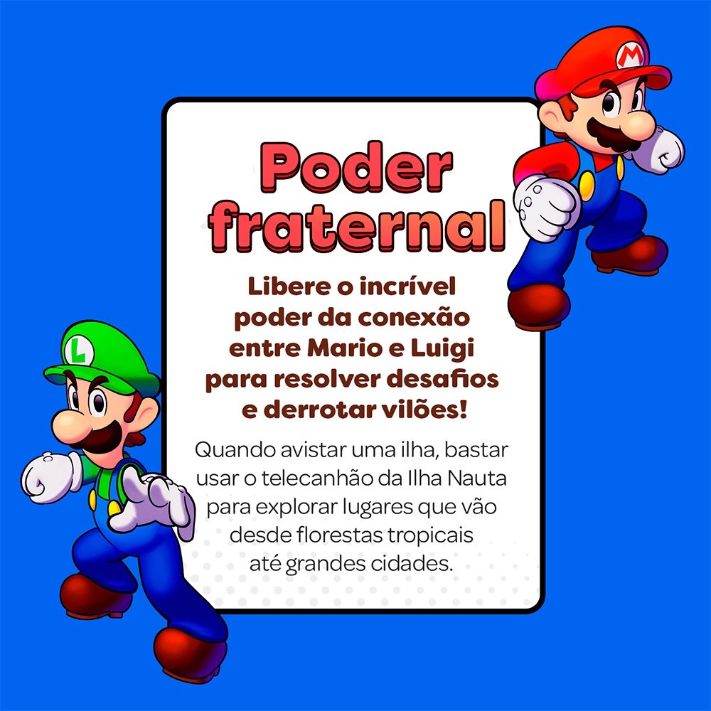 Jogo Mario & Luigi Brothership, Nintendo Switch - NT000002NSW Jogo Mario & Luigi Brothership, Nintendo Switch - NT000002NSW