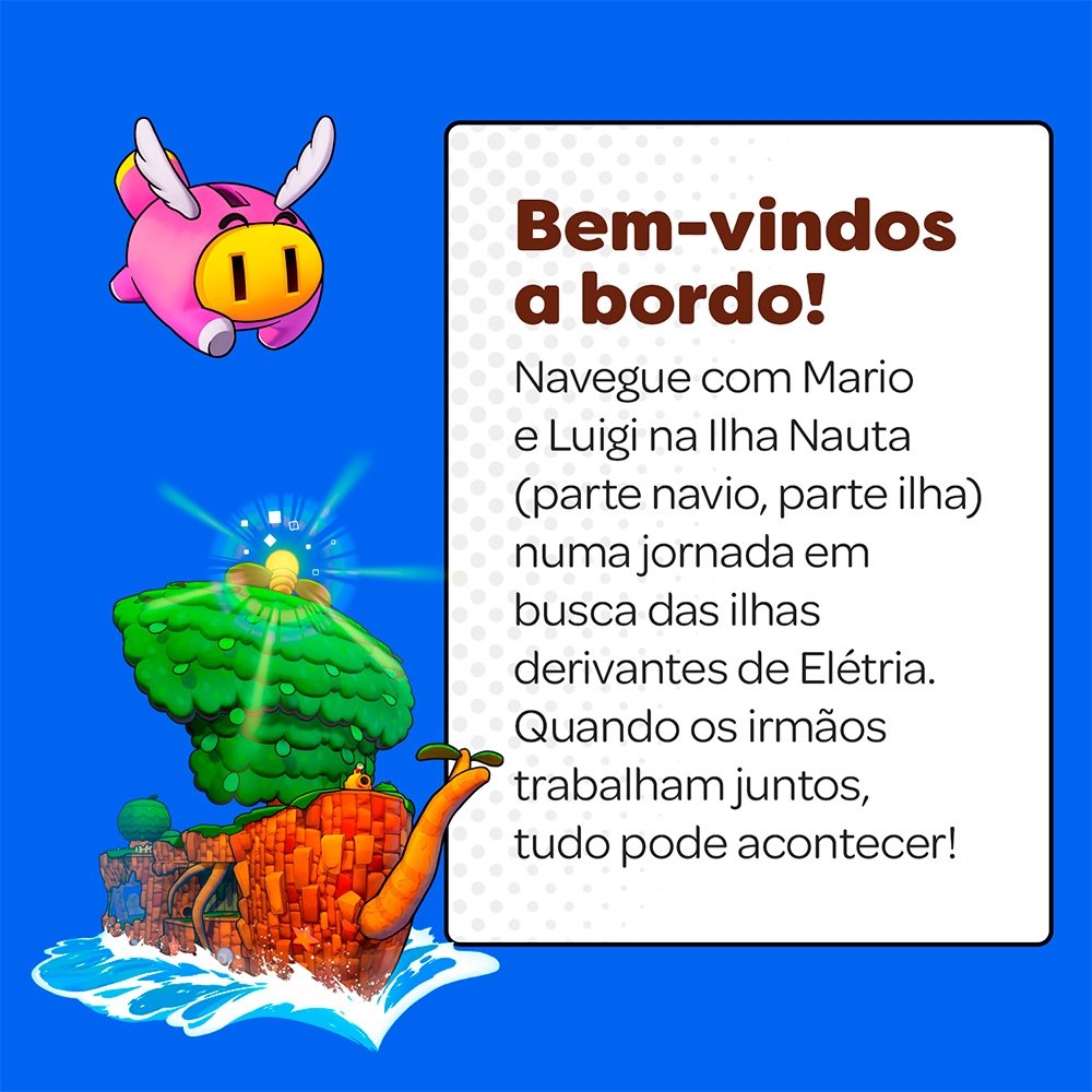 Jogo Mario & Luigi Brothership, Nintendo Switch - NT000002NSW Jogo Mario & Luigi Brothership, Nintendo Switch - NT000002NSW