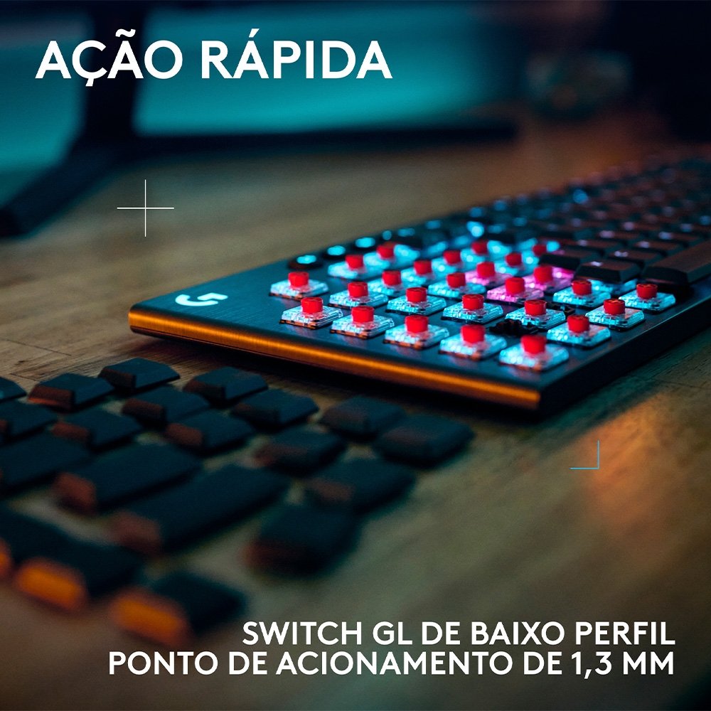 Teclado Mecânico Gamer Logitech G915 | KaBuM!