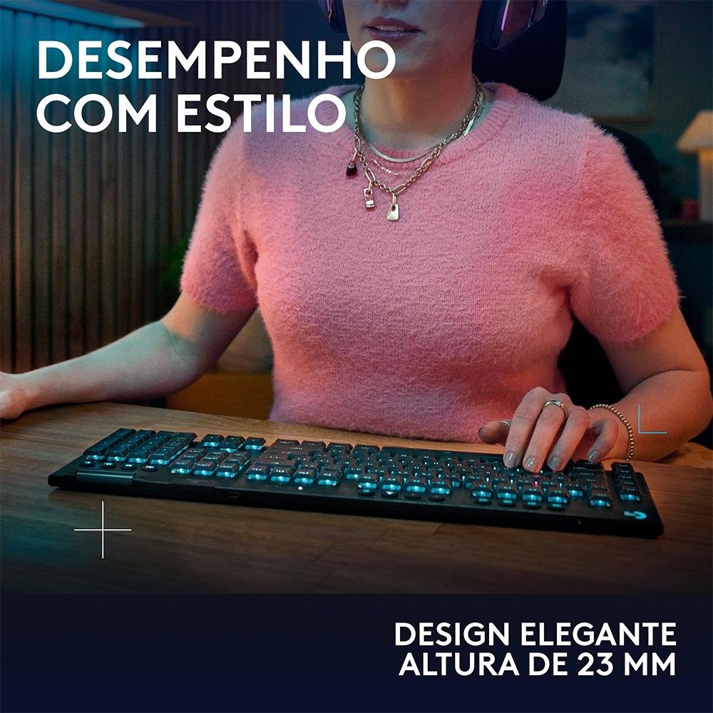 Teclado Mecânico Gamer Logitech G915 | KaBuM!