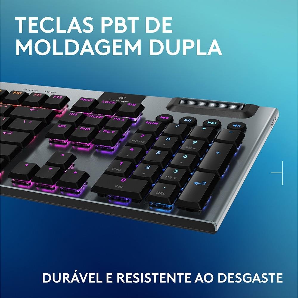 Teclado Mecânico Gamer Logitech G915 | KaBuM!