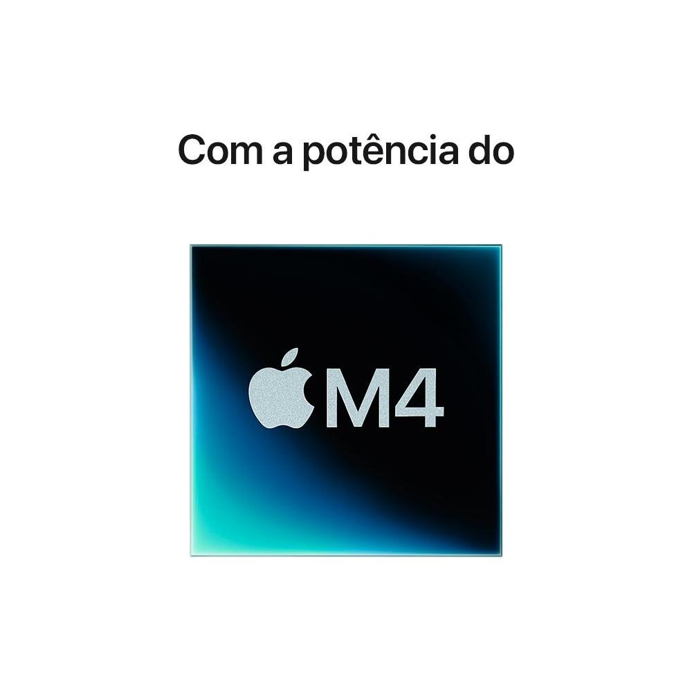 MacBook Pro Apple 14", M4, CPU 10 Núcleos, GPU 10 Núcleos, Neural Engine de 16 Núcleos, 16GB RAM, SSD 512GB, Preto-espacial - MW2U3BZ/A