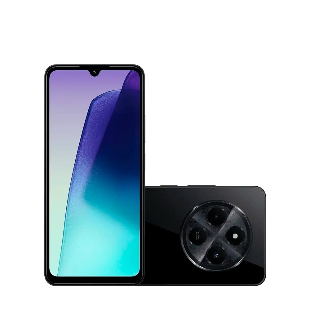 Smartphone Xiaomi Redmi 14c, 256GB, 4+4GB RAM, Octa Core, 50MP, Dual Chip, Preto - CX401PRE