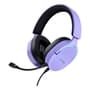 Headset Gamer GXTrust 490P Fayzo, Som Surround 7.1, RGB Microfone Destacável, Cancelamento de Ruído, Lilás - 25303