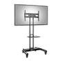 Suporte Pedestal Móvel para TV, 32" a 75", Altura Ajustável Manual, Alumínio, Preto - NB-AVA1500-60-1P