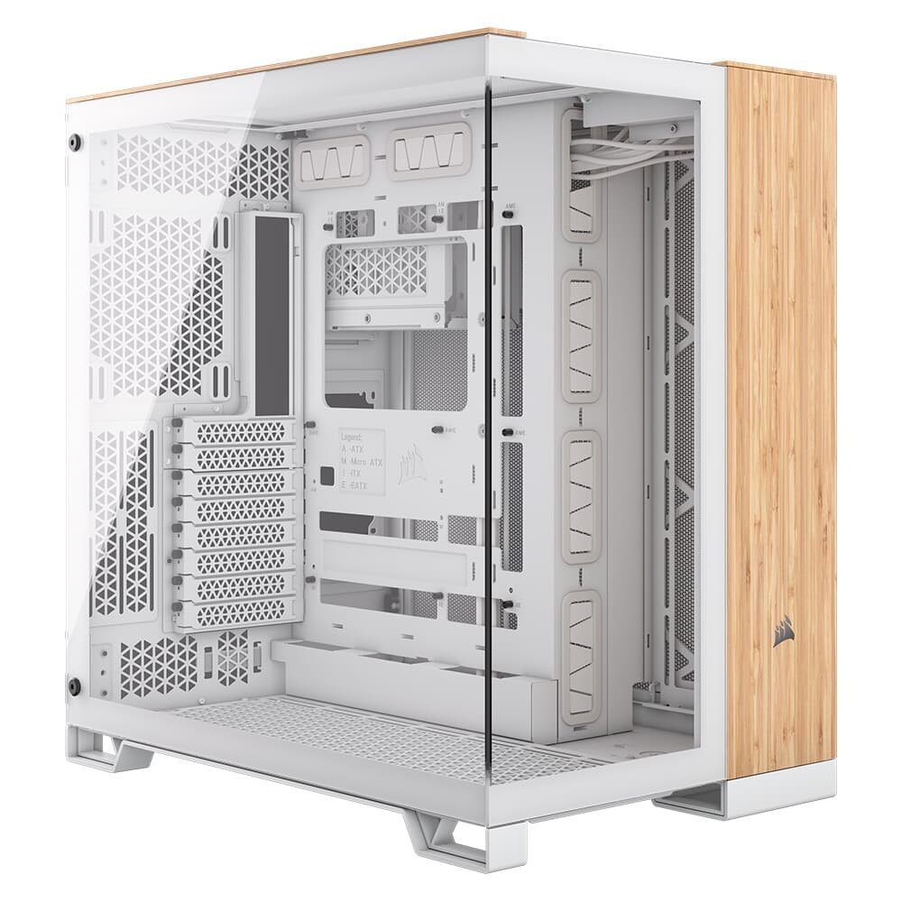 Gabinete Corsair 6500X Mid-Tower Dual | KaBuM!