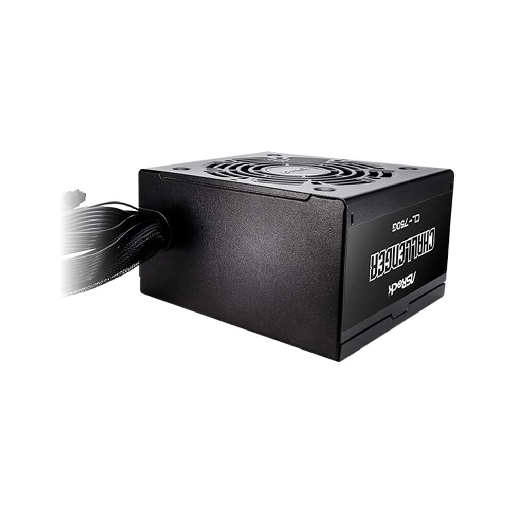 Fonte ASRock Challenger 750G, 750W, 80 PLUS, Gold, Preto - 90-UXC075-GNBAAA