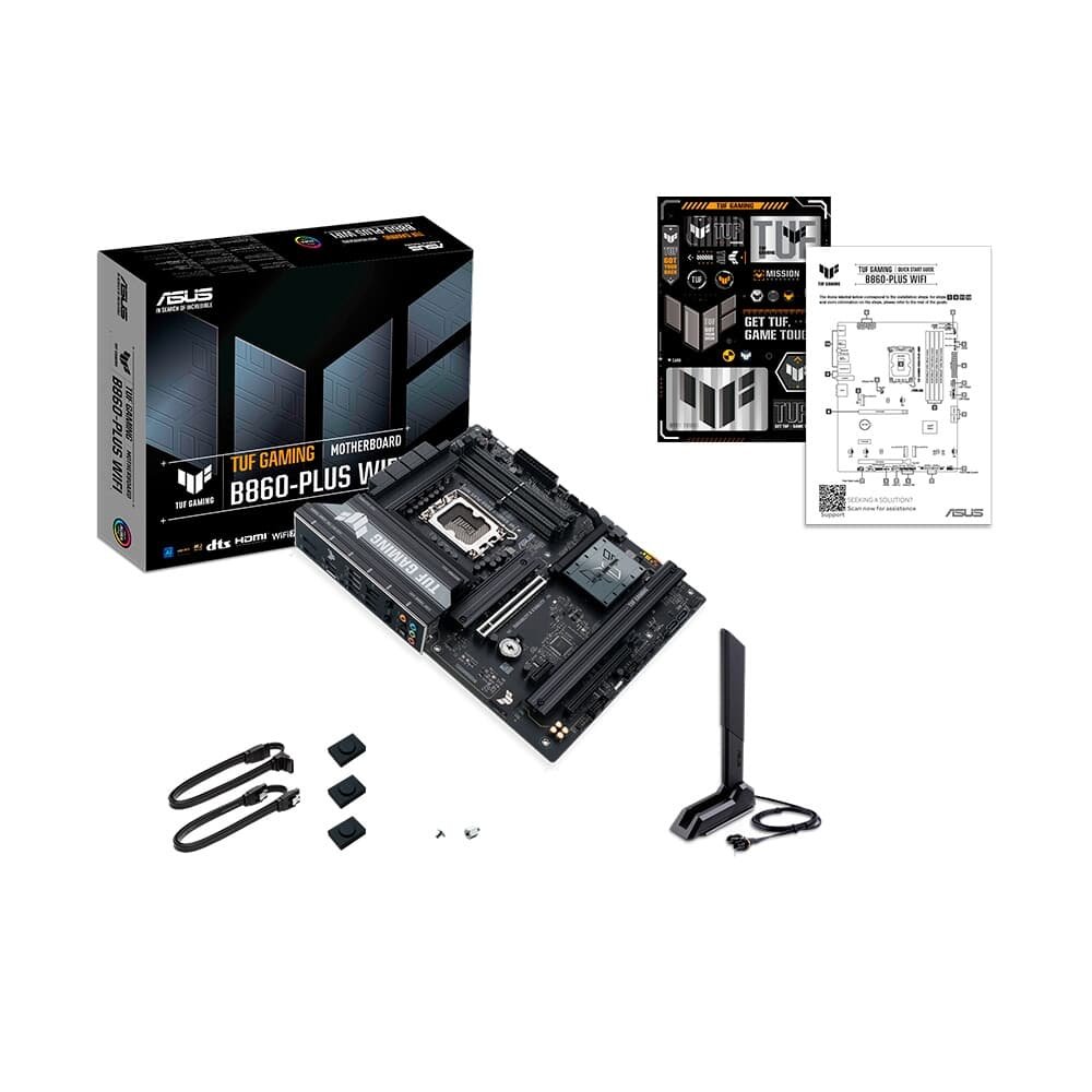Placa-Mãe Asus TUF GAMING B860-PLUS WIFI | KaBuM!