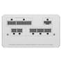 Fonte CORSAIR RM750e, 750W, Platinum, Full Modular, ATX 3.1 e PCIe 5.1, Eficiência Cybenetics Gold, Baixo Ruído, Branco - CP-9020292-BR
