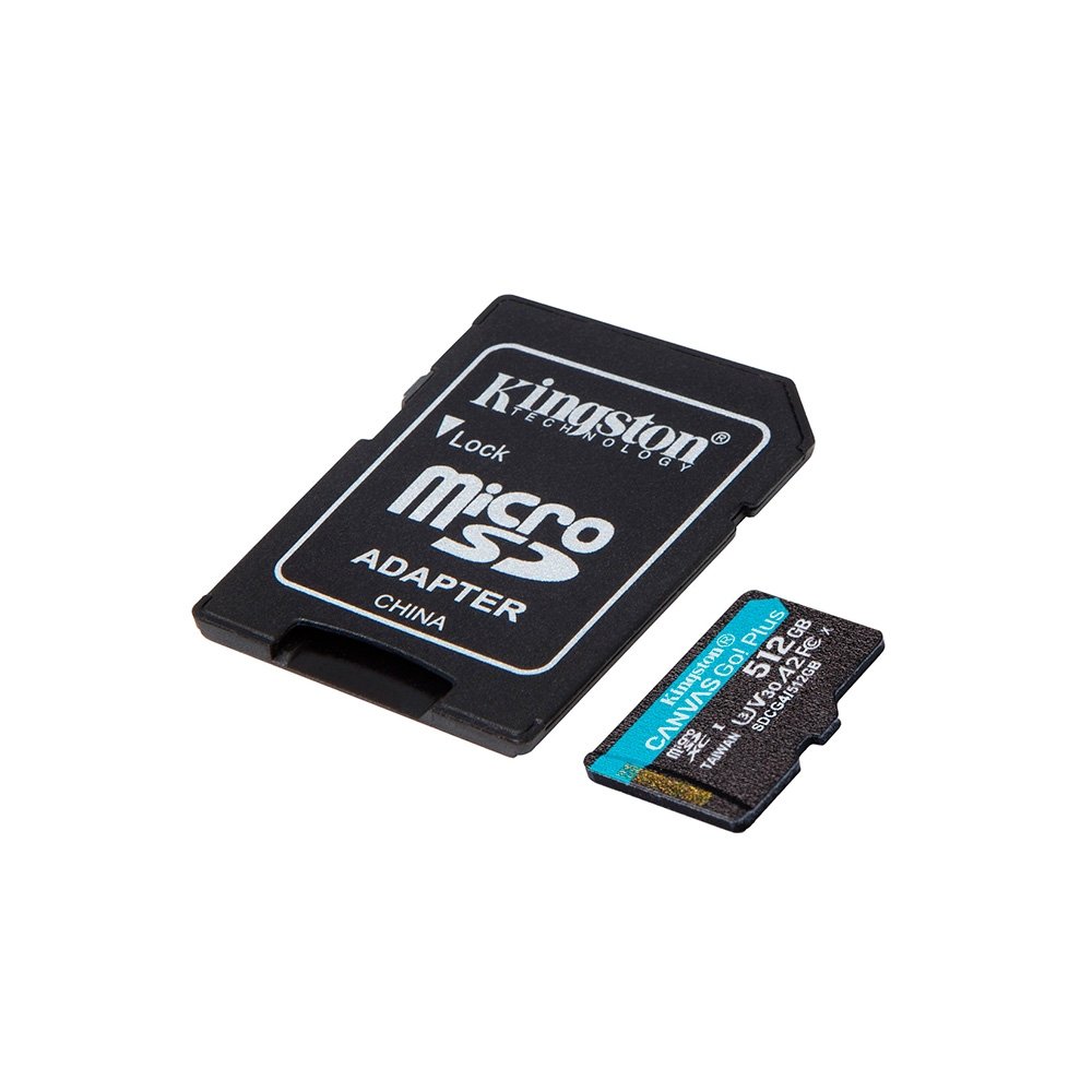MicroSD 512GB Kingston Canvas Go! Plus 200MB/s | K