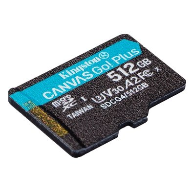 MicroSD 512GB Kingston Canvas Go! Plus 200MB/s | K