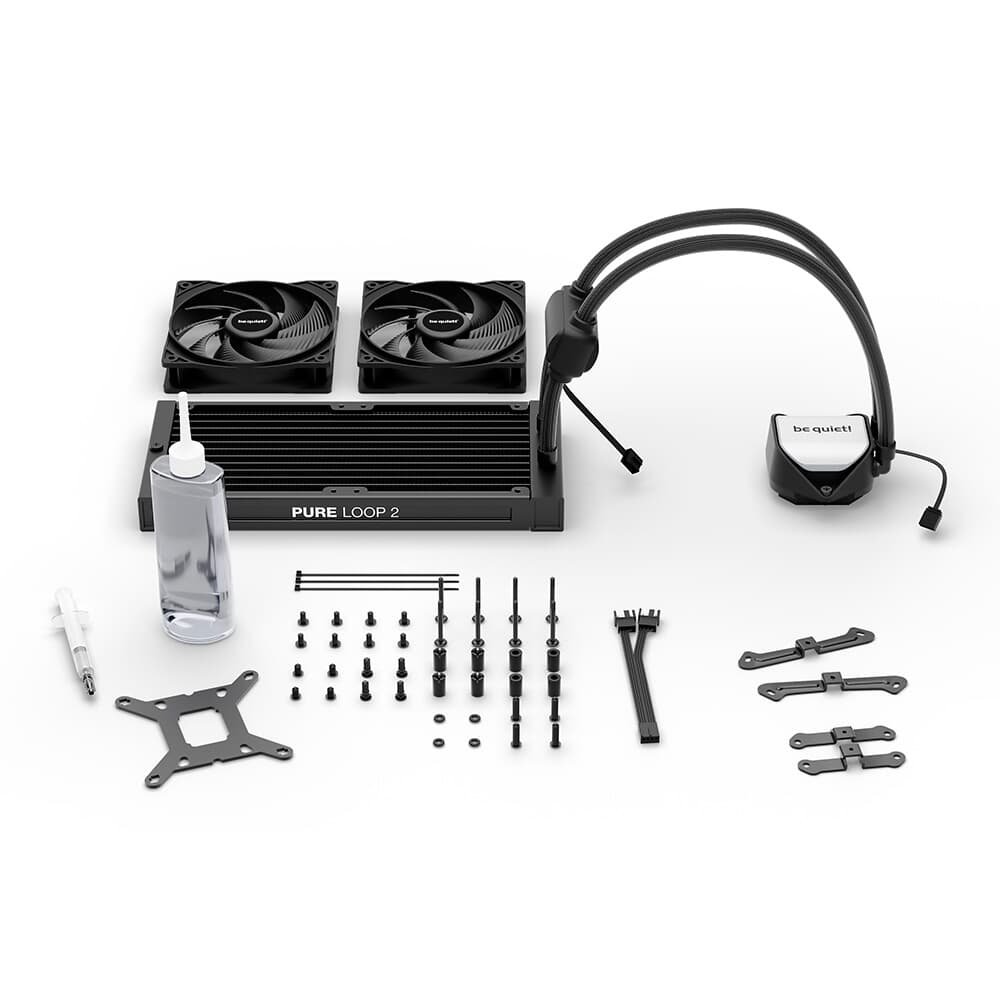 Water Cooler Be Quiet Pure Loop 2 240mm, Preto - BW017