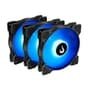 Kit com 3 Ventoinhas Rise Mode Z Led 5V, 120mm, Led ARGB, Preto - RM-ZLD-5V-ARGB-B