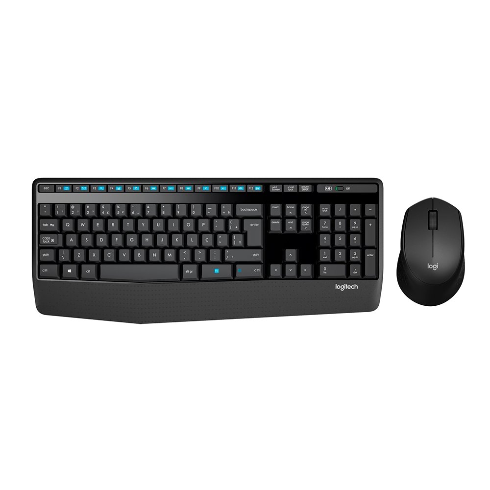 Combo Logitech MK345 com Apoio