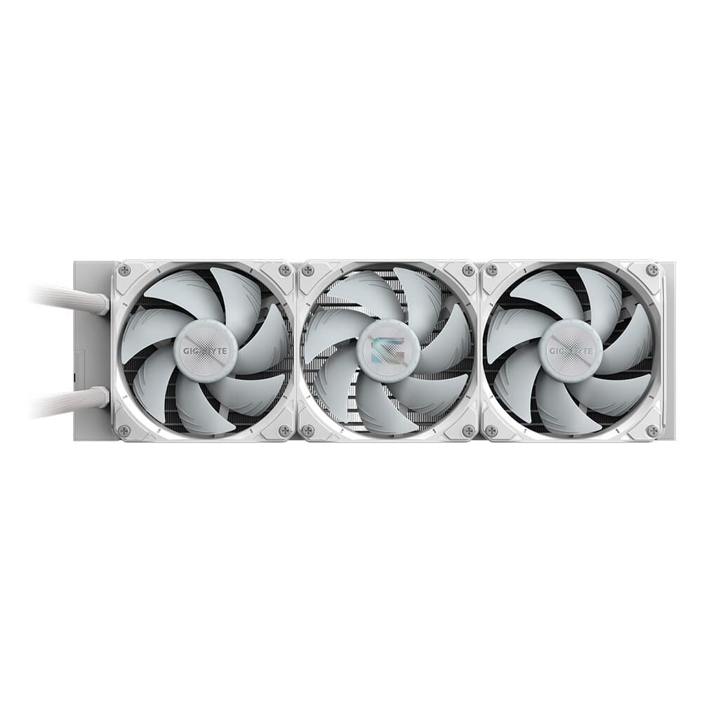 Water Cooler Gigabyte Gaming 360, RGB, 360mm, AMD e Intel, Branco - GP-GIGABYTE GME 360I Water Cooler Gigabyte Gaming 360, RGB, 360mm, AMD e Intel, Branco - GP-GIGABYTE GME 360I