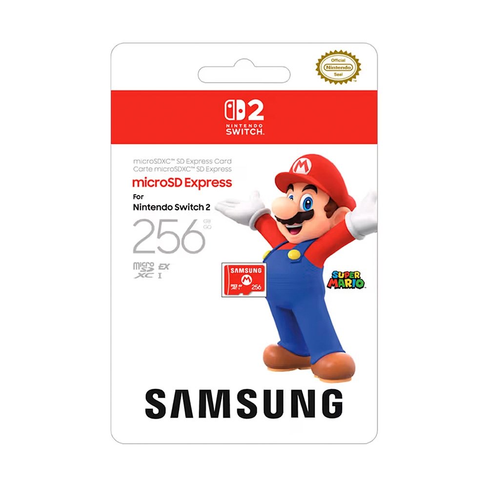 Cartão Samsung microSD 256GB Nintendo | KaBuM!