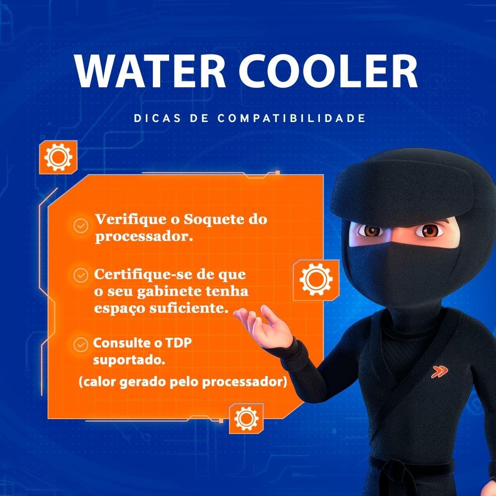 Water Cooler Corsair Hydro Series H45, 120mm, AMD/Intel, Preto - CW-9060028-WW