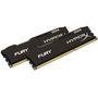 Memória HyperX Fury, 16GB (2x8GB), 2400MHz, DDR4, CL15, Preto - HX424C15FB2K2/16