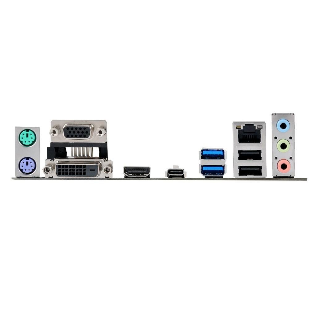 Placa-Mãe ASUS p/ Intel LGA 1151 6/7 geração mATX H170M-PLUS/BR, 4 X DDR4, 5X + Proteção II,Áudio Gaming,Sata Express,M.2,VGA/DVI/HDMI
