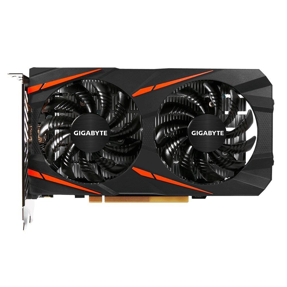 Placa de Vídeo VGA Gigabyte AMD Radeon RX 460 WINDFORCE OC 2G - GV-RX460WF2OC-2GD Placa de Vídeo VGA Gigabyte AMD Radeon RX 460 WINDFORCE OC 2G - GV-RX460WF2OC-2GD