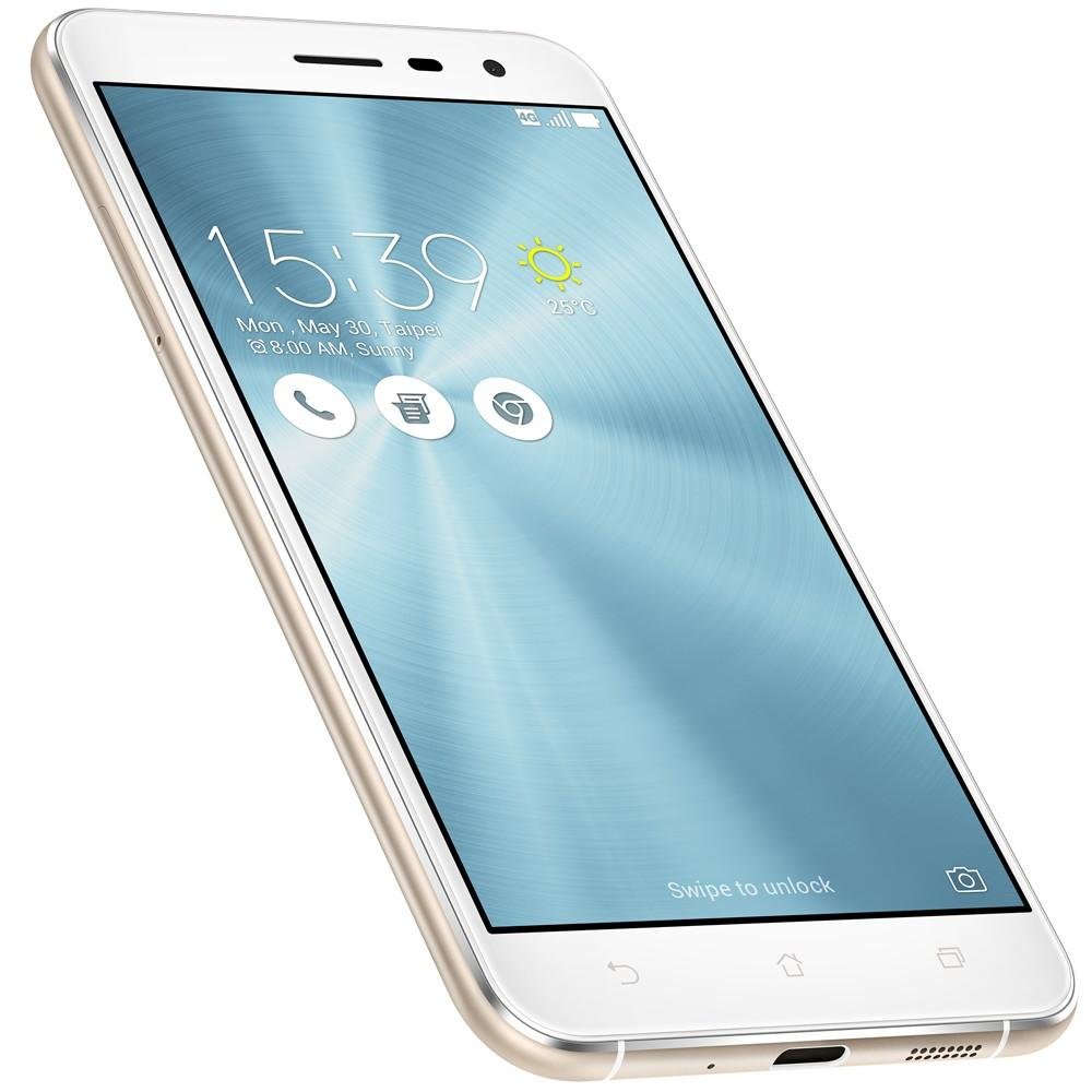 Smartphone Asus Zenfone 3, 32GB, 16MP, Tela 5.2´, Branco - ZE520KL-1B075BR Smartphone Asus Zenfone 3, 32GB, 16MP, Tela 5.2´, Branco - ZE520KL-1B075BR
