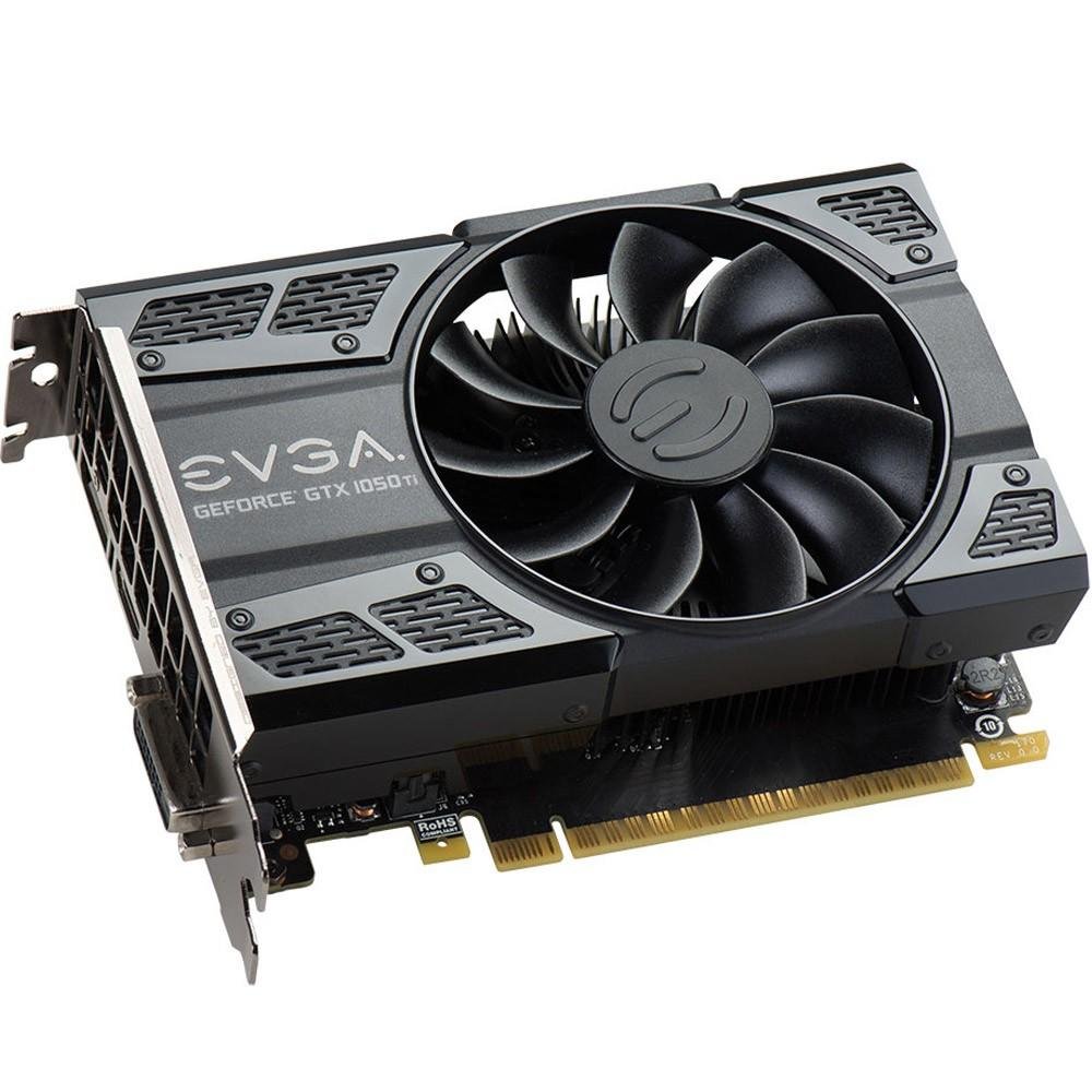 Placa de Vídeo EVGA NVIDIA GeForce GTX 1050 Ti Gaming 4GB, GDDR5 - 04G-P4-6251-KR Placa de Vídeo EVGA NVIDIA GeForce GTX 1050 Ti Gaming 4GB, GDDR5 - 04G-P4-6251-KR