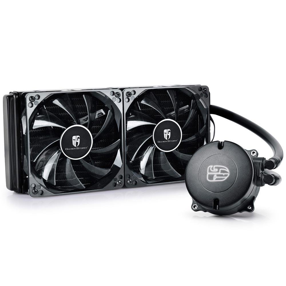 WaterCooler Maelstrom 240T DeepCool 120mm para AMD e Intel com LED Vermelho - MS240T-RED WaterCooler Maelstrom 240T DeepCool 120mm para AMD e Intel com LED Vermelho - MS240T-RED