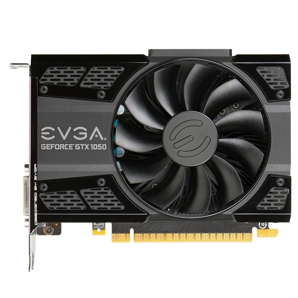 Placa de Vídeo EVGA NVIDIA GeForce GTX 1050 Gaming 2GB, GDDR5 - 02G-P4-6150-KR Placa de Vídeo EVGA NVIDIA GeForce GTX 1050 Gaming 2GB, GDDR5 - 02G-P4-6150-KR