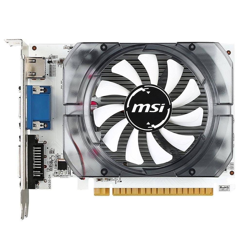 Placa de Vídeo MSI NVIDIA GeForce GT 730 4GB, DDR3 - N730-4GD3V2