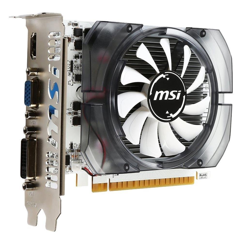 Placa de Vídeo MSI NVIDIA GeForce GT 730 4GB, DDR3 - N730-4GD3V2