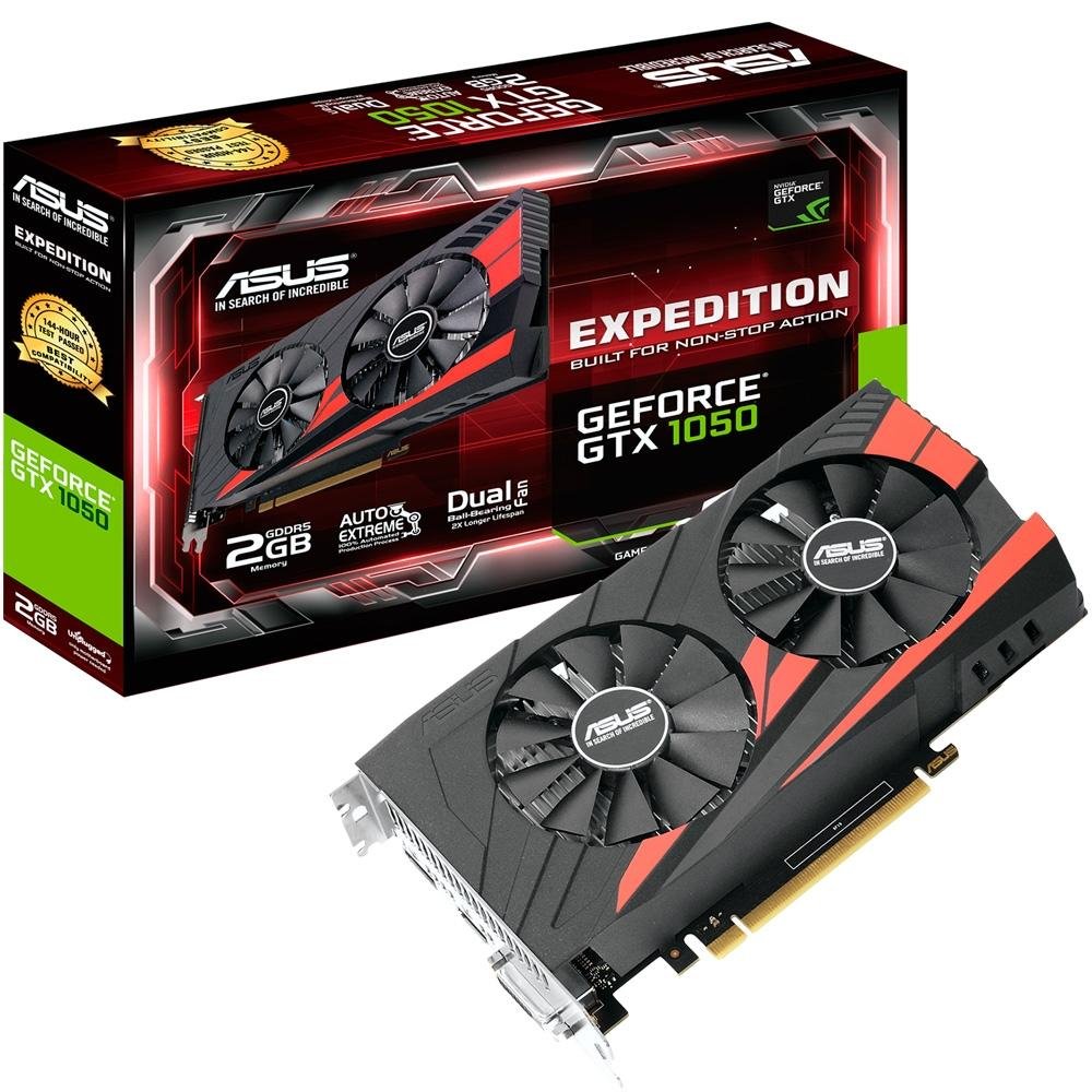 ASUS Placa gráfica Geforce Dual GTX 1050 Ti 4GB Edição de