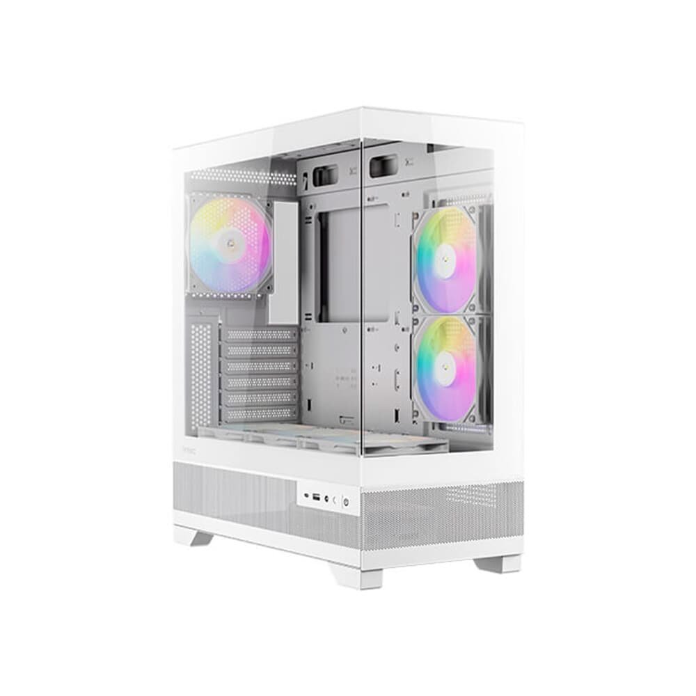 Gabinete Gamer Antec Cx700 Elite, RGB, Mid Tower, Lateral De Vidro, Branco - 0-761345-10044-1